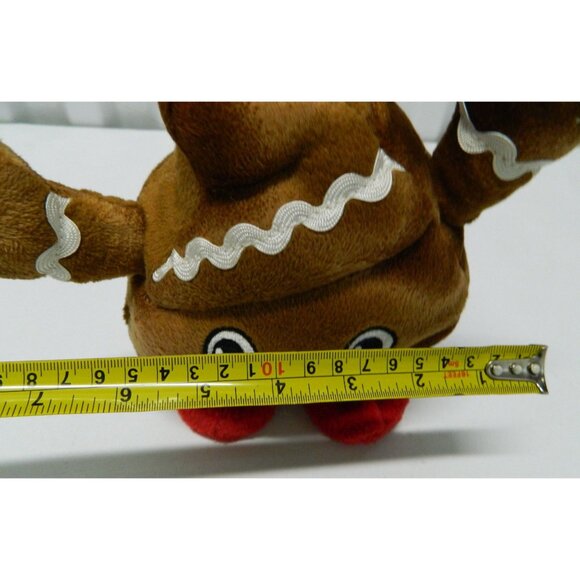 Christmas Dan Dee Chef Poop Emoji Plush 9" Brown & Red Stuffed Animal See Video - Picture 7 of 7